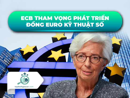Vàng thế giới khởi sách, ECB tham vọng phát triển đồng Euro kỹ thuật số