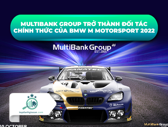 MultiBank Group trở thành đối tác chính thức của BMW M Motorsport 2022