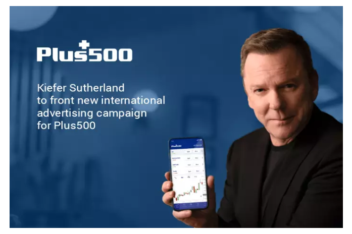 Plus500 hợp tác với Kiefer Sutherland thực hiện Chiến dịch quảng cáo quốc tế mới