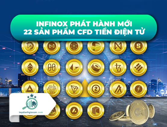 INFINOX phát hành mới 22 sản phẩm CFD Tiền điện tử
