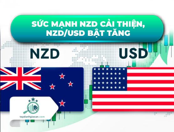 Sức mạnh NZD cải thiện, NZD/USD bật tăng