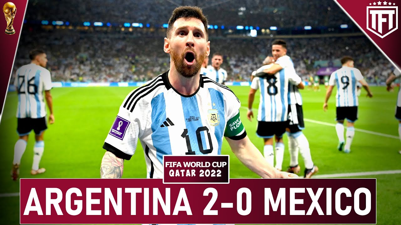 Tóm tắt lịch thi đấu ngày 27/11/2022 trận đấu Argentina 2-0 Mexico